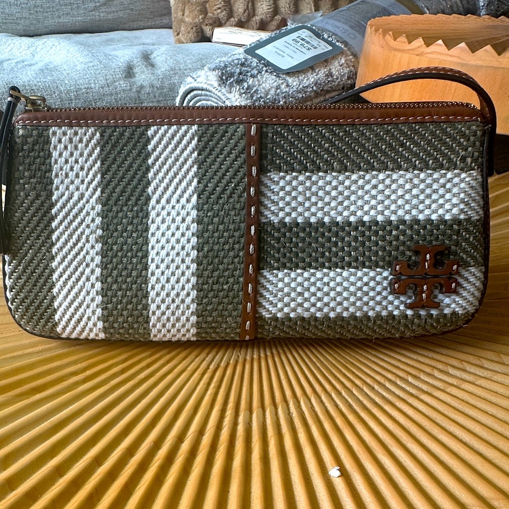 Tory Burch McGraw Stripe Wedge Shoulder Bag